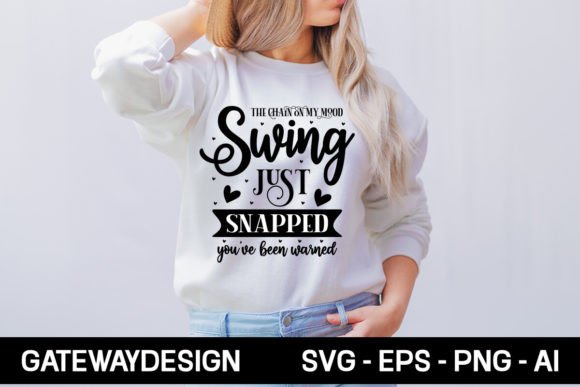 Chain Mood Swing Graphics for T-Shirt Designs