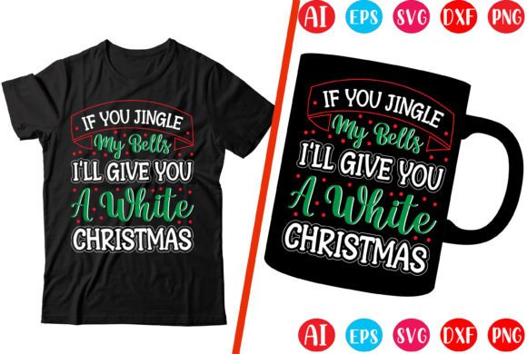 If You Jingle My Bells: Festive Graphics for T-Shirt Designs