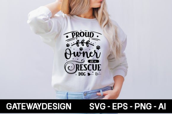 Rescue Dog Graphics for T-Shirt Designs
