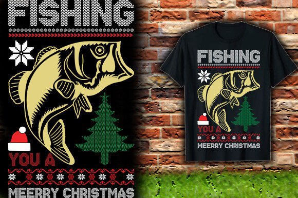 Review: Fishing You a Merry Christmas Design