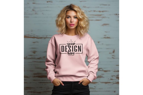 Reviewing Christmas Sweatshirt Mockups for Embroidery