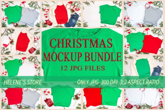 Reviewing the Christmas JPEG Mockups Bundle