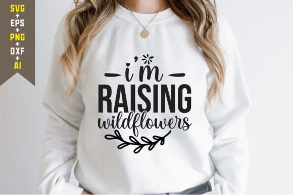 Wildflowers SVG for Graphics & T-Shirt Designs